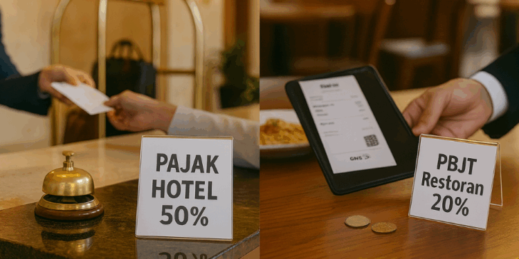 DKI Diskon Pajak Hotel 50% & Restoran 20%