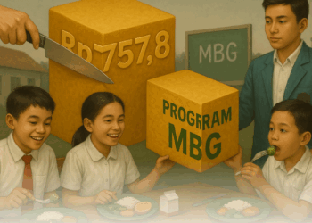 Anggaran Pendidikan 2026 Rp757,8T, 50% untuk MBG