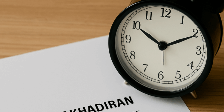 Kronologi & Bukti Ketidakhadiran USKP Harus Dikirim Paling Lambat Hari Ini