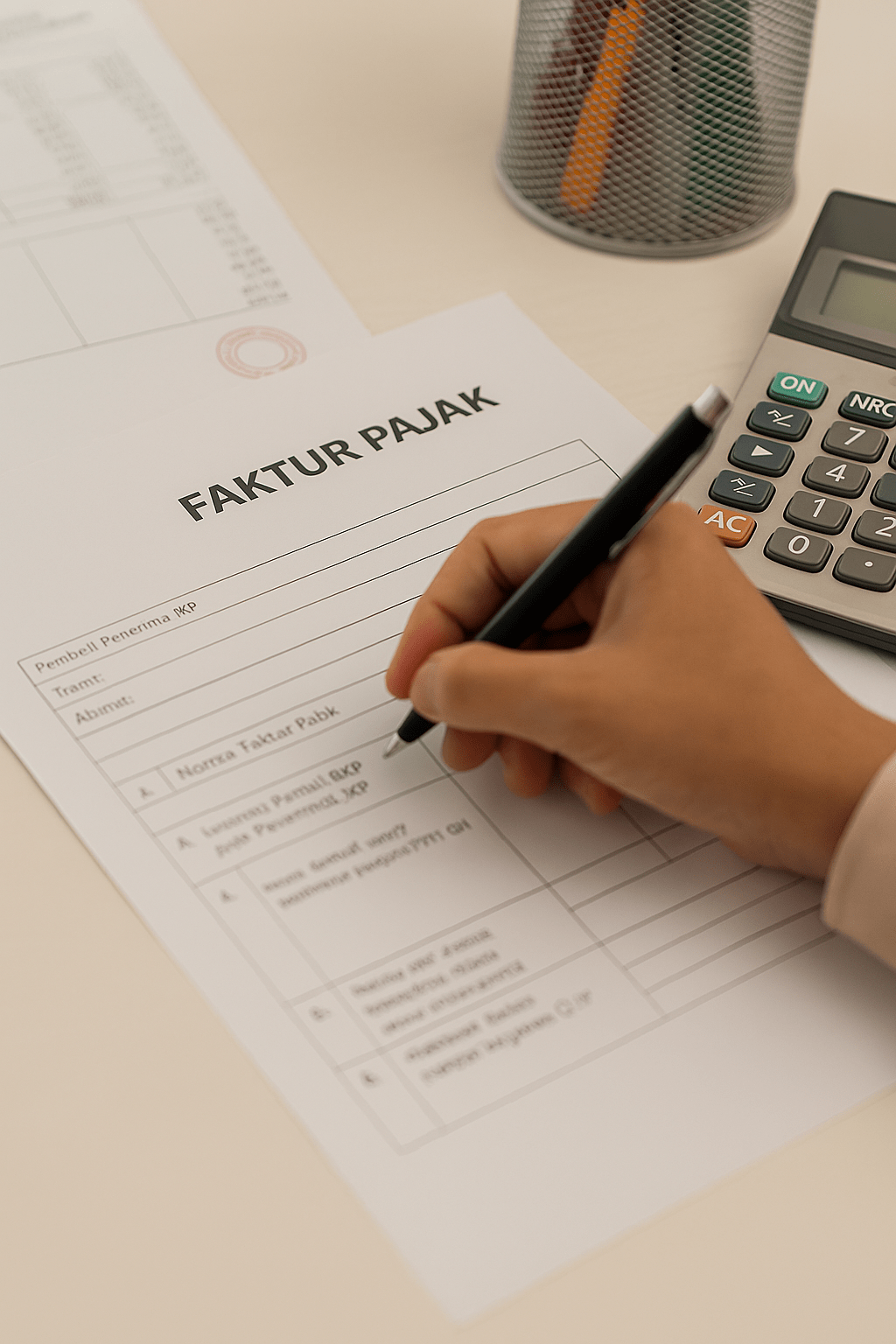 KETENTUAN PENGISIAN DATA DALAM FAKTUR PAJAK UNTUK KONDISI TERTENTU