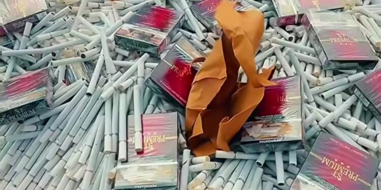 Razia Rokok Ilegal Digencarkan, Bea Cukai Sasar Pasar hingga Edukasi Petani