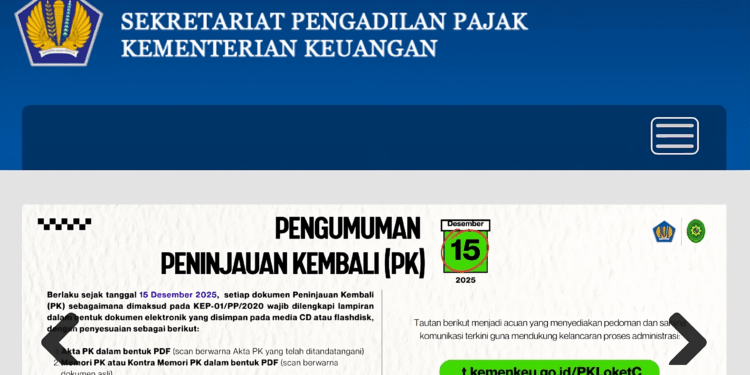 Ajukan PK Pajak Kini Wajib Dokumen Digital, Ini Panduan Lengkapnya