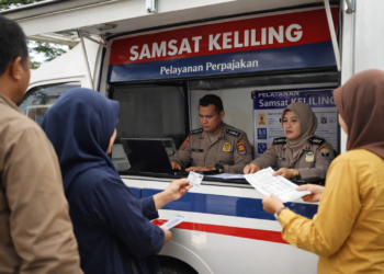 Optimalkan PKB, Pemda Turunkan Samsat Keliling untuk Layani WP