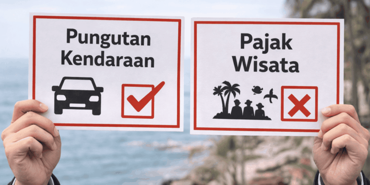 Perusahaan lebih memilih pungutan kendaraan daripada pajak wisata.