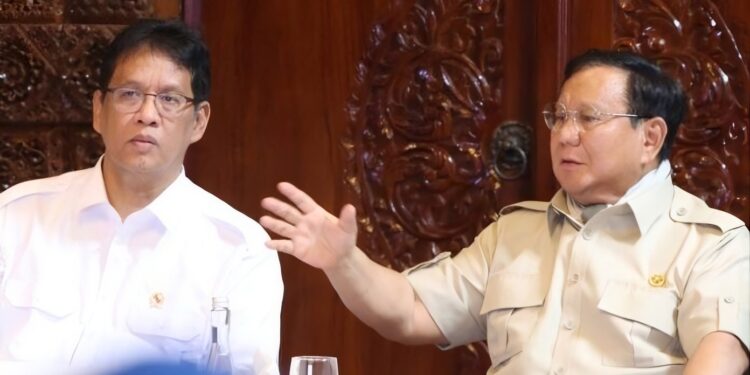 Rapat Bersama Prabowo, Purbaya Tekankan Ekonomi sedang Bertumbuh