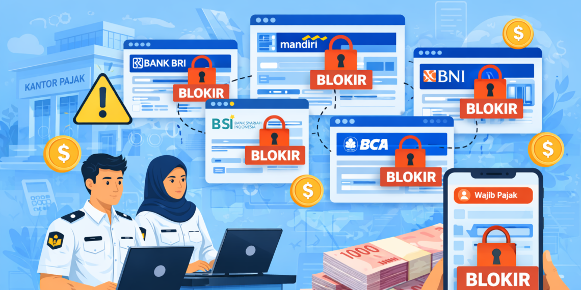 Tegakkan Hukum, KPP Pratama Purbalingga Blokir Rekening Penunggak Pajak Miliaran Rupiah