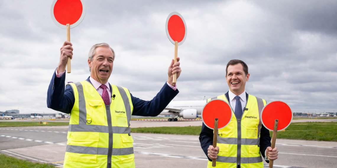 Reform UK berjanji akan menghapuskan pajak untuk penerbangan jarak pendek bagi keluarga