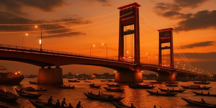 Bapenda Palembang Gandeng Penegak Hukum Pasang Spanduk Peringatan demi Tertibkan Wajib Pajak Membandel