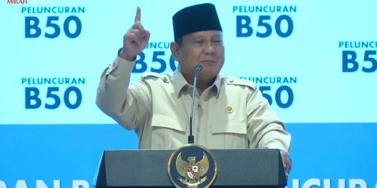 Prabowo Resmi Meluncurkan Mandatory Biodiesel B50