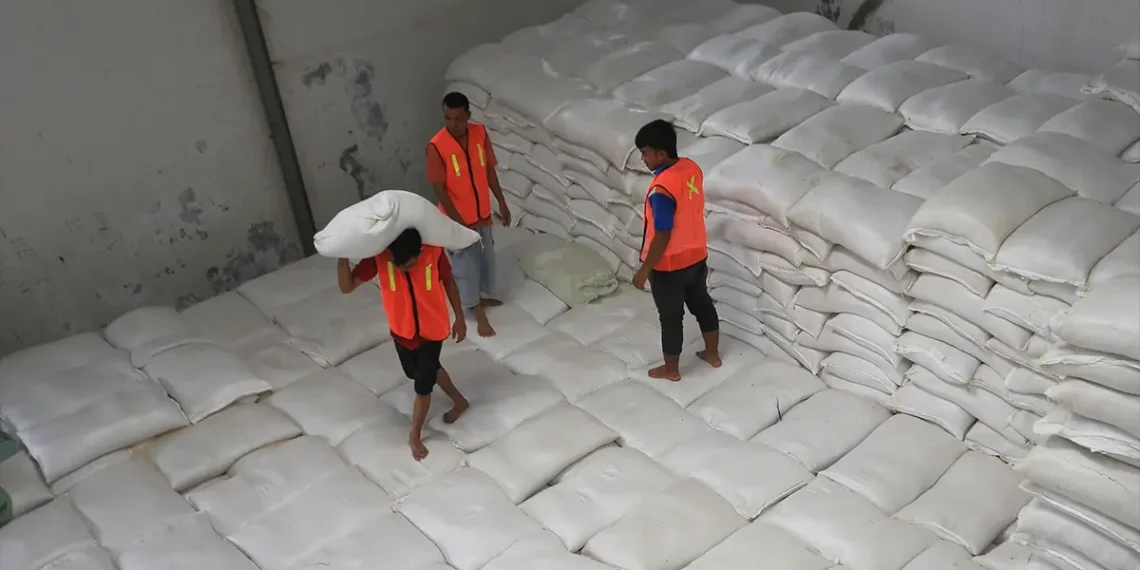 Pemerintah Salurkan Bantuan Pangan Beras Rp17,52 T