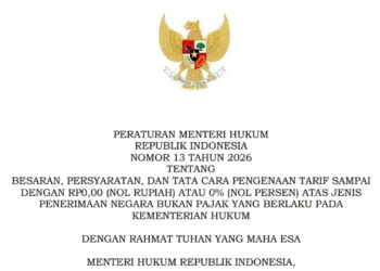 Kemenkum Gratiskan Tarif Laporan Tahunan PT hingga Desember