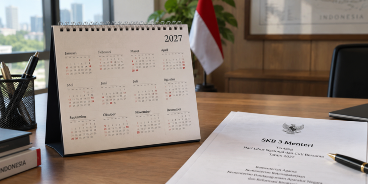 Libur Nasional 2027 dan Cuti Bersama Resmi Ditetapkan