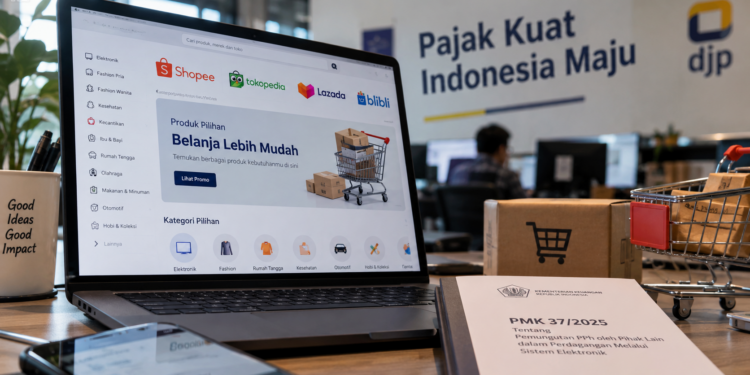 4 Marketplace Siap Pungut PPh Pasal 22 Mulai November