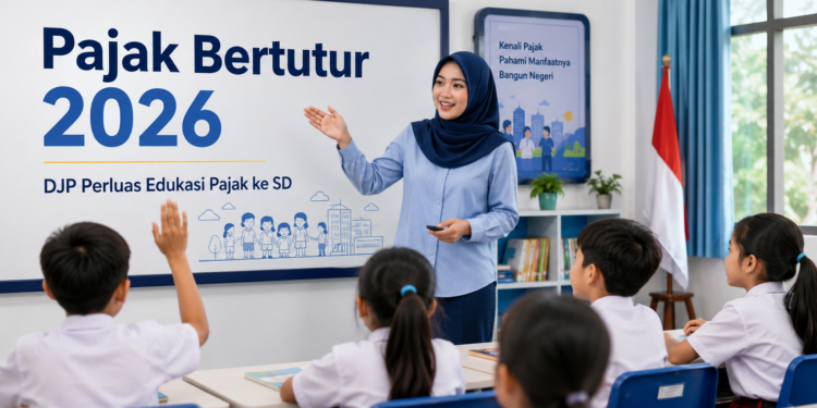 DJP Perluas Inklusi Kesadaran Pajak hingga Jenjang SD