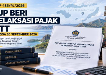 DJP Beri Relaksasi Pajak NTT hingga 30 September 2026