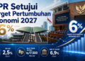 DPR Setujui Target Pertumbuhan Ekonomi 2027 Sebesar 6%