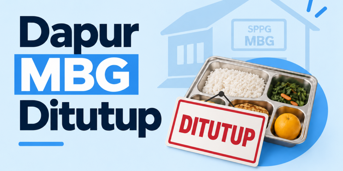 Dapur MBG Ditutup, 1.999 SPPG Belum Punya SLH
