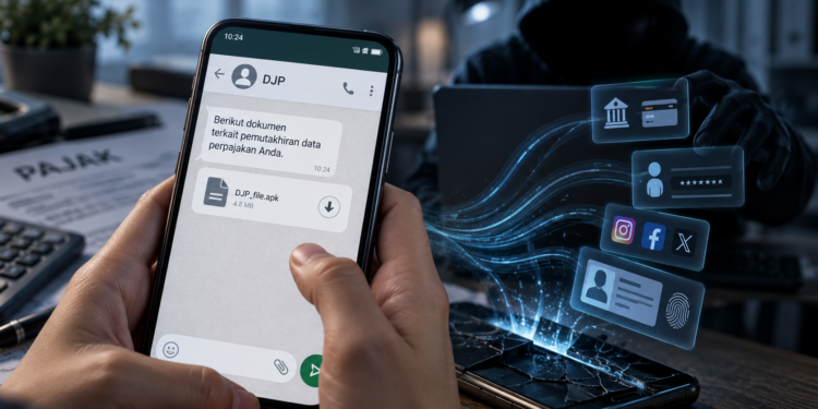 Waspadai Penipuan File Bodong, Data WP Bisa Dicuri