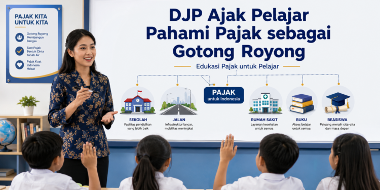 DJP Ajak Pelajar Pahami Pajak sebagai Gotong Royong