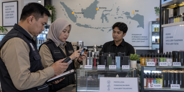 Bea Cukai Pantau Harga Rokok Elektrik di Pasaran