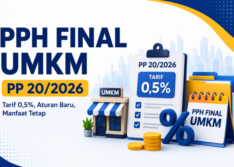 PP 20/2026: Siapa Bisa Pakai PPh Final UMKM 0,5%?
