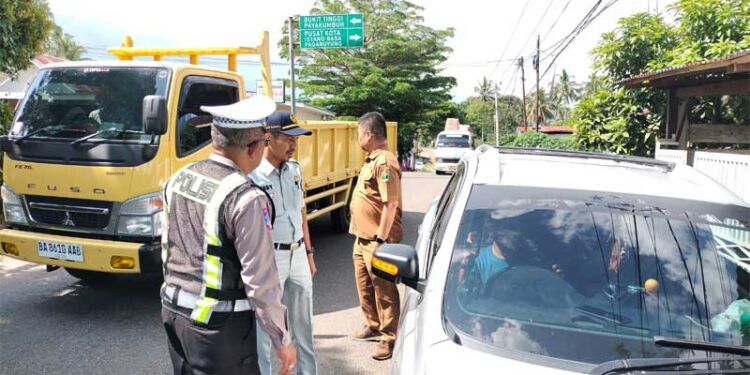 Razia Pajak Kendaraan Tanah Datar Digelar, 62,9% Masih Menunggak