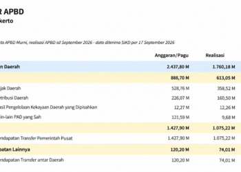 Transfer ke Daerah Capai Rp504,3 T, Turun 11,75%