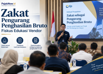 Zakat Pengurang Penghasilan Bruto, Fiskus Edukasi Vendor