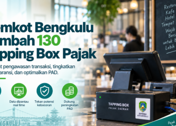 Pemkot Bengkulu Tambah 130 Tapping Box Pajak