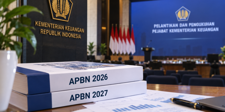 Pelantikan Pejabat Kemenkeu, Menkeu Kejar Target APBN 2026