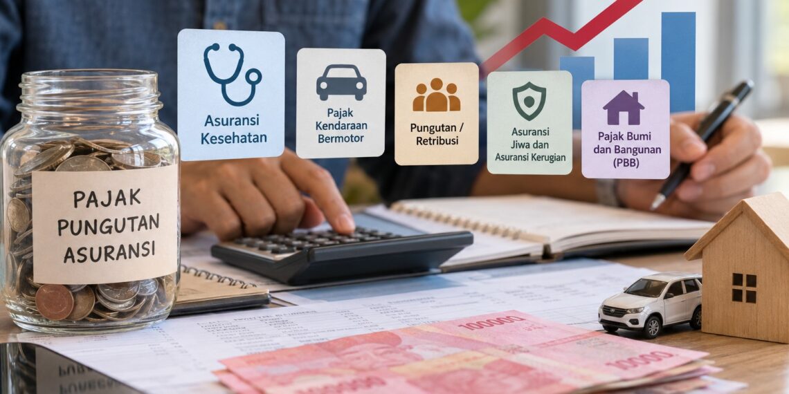 Beban Pajak dan Asuransi Warga Naik 6,43%, Asuransi Kesehatan Paling Dominan