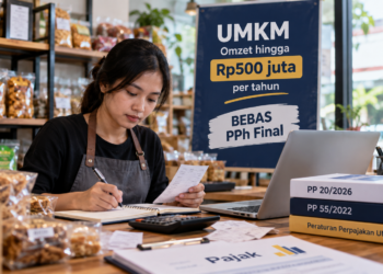 PP 20/2026 Pertahankan Omzet Rp500 Juta Tak Kena PPh bagi UMKM Orang Pribadi