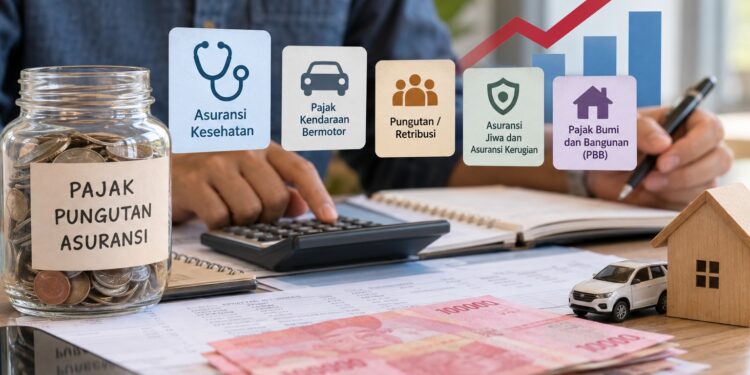 Beban Pajak dan Asuransi Warga Naik 6,43%, Asuransi Kesehatan Paling Dominan