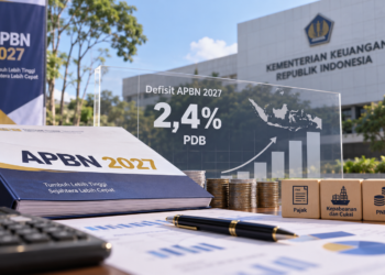 Defisit APBN 2027 Dipatok 2,4 Persen PDB, Pemerintah Andalkan Pembiayaan Domestik