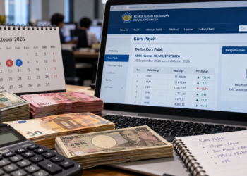 Kurs Pajak Berganti Rabu 7 Oktober, Ini Nilai yang Masih Berlaku