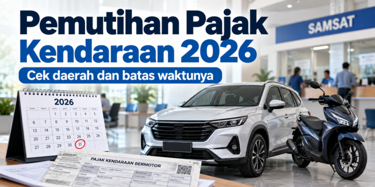 Pemutihan Pajak Kendaraan 2026: Ada Diskon hingga Penghapusan Denda