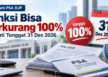 Pengurangan Sanksi Administratif hingga 100%, Cermati Tenggat Akhir 2026