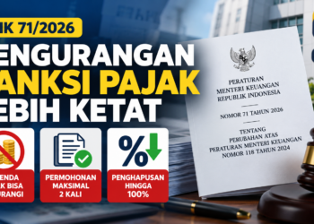 PMK 71/2026 Perketat Permohonan Pengurangan Sanksi Pajak