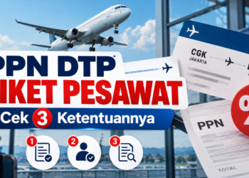 PPN DTP Tiket Pesawat Nataru Berlaku dengan 3 Ketentuan Ini