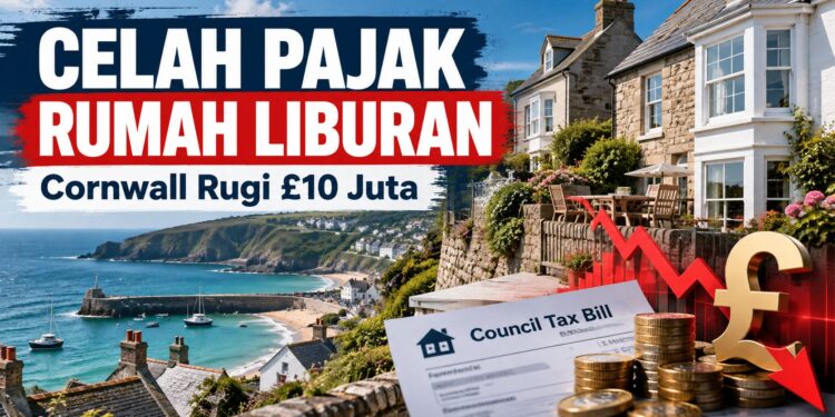 Celah Pajak Sewa Liburan Bikin Cornwall Rugi