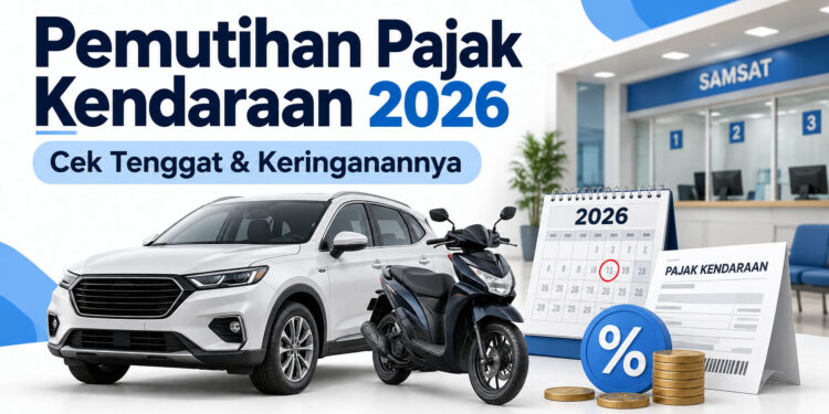 Pemutihan Pajak Kendaraan 2026 Belum Usai, Cek Tenggatnya